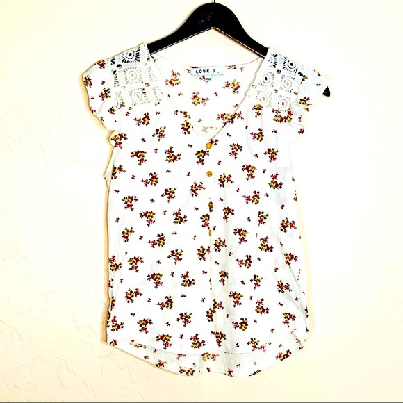 Love J floral top sz S - Picture 4 of 10